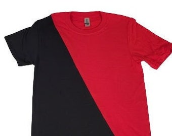 Colored Half T Shirt Etsy