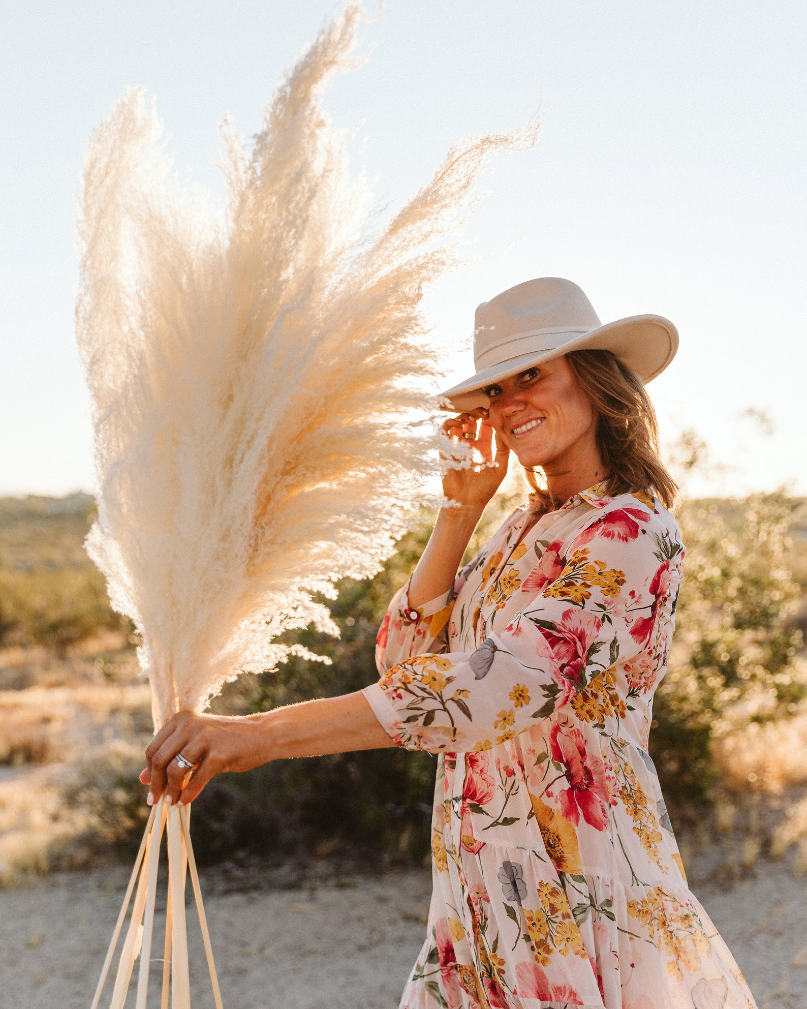 Pampas Grass Large 4 Feet Bleach White Dried Pampas by Luxe B Etsy