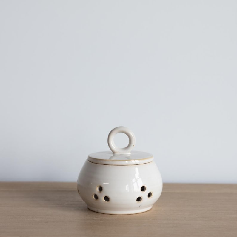 Stoneware Garlic/Onion Keeper