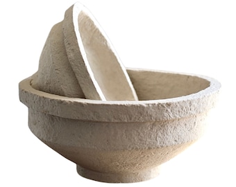 Paper Mache Bowls Luxe B Co.