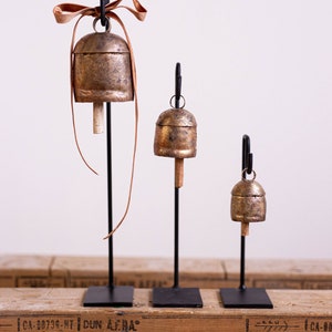 Bell Stands Vintage Inspired Copper Bells Iron Bells Stands Luxe B Co image 2