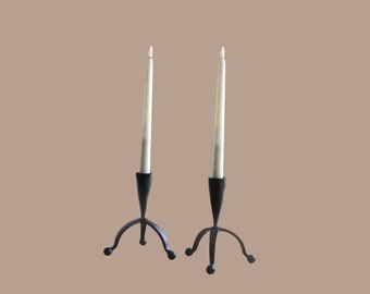 Iron Taper Candle Holder