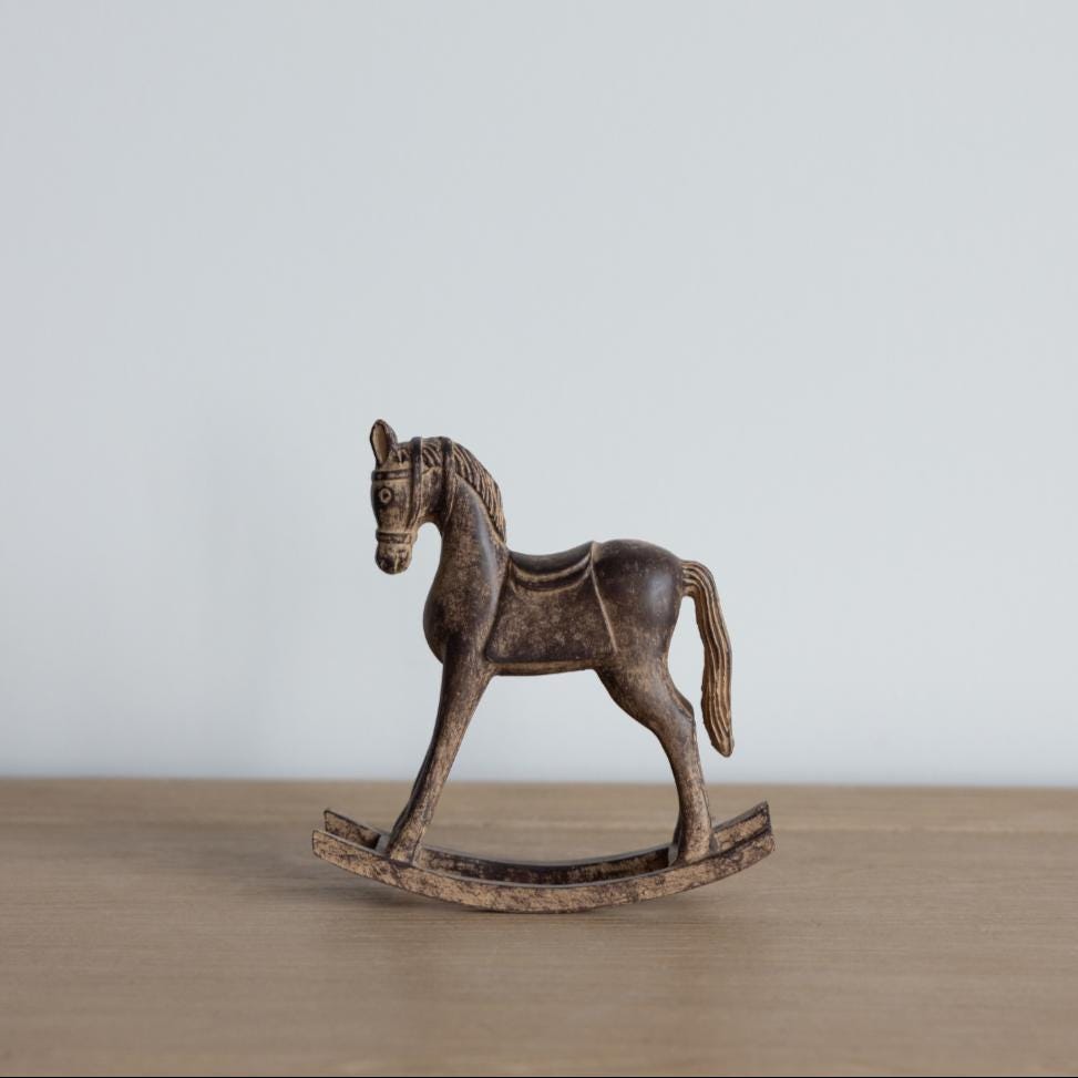 Bronze Rocking Horse