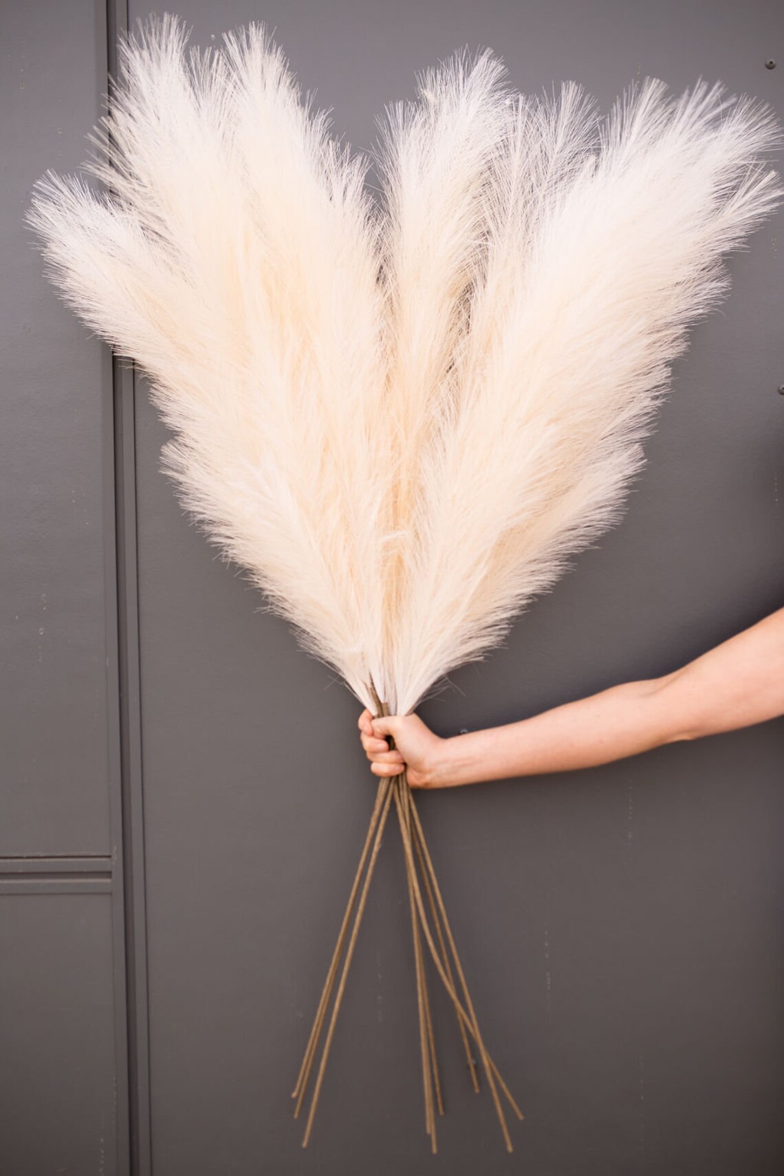 Pampas Grass Faux Artificial By Luxe B Pampas Etsy