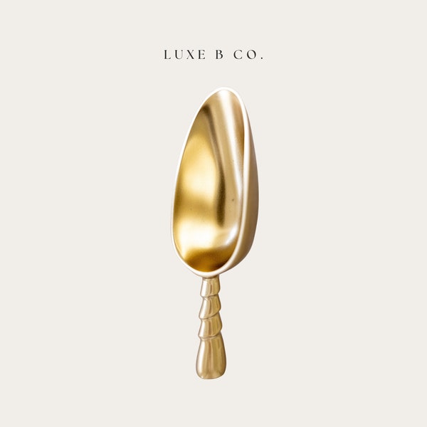 Brass Scoop for Ice - Etsy