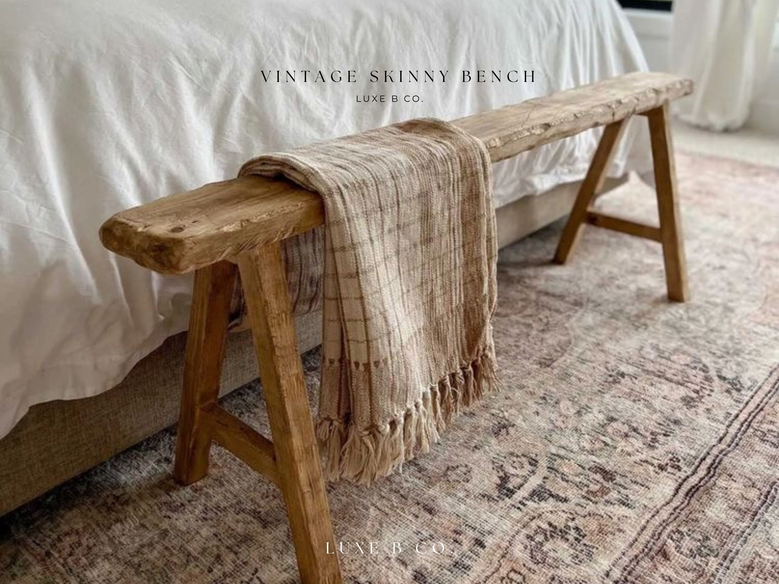 Skinny clearance ottoman bench