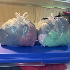 Fleece / Minky / Cotton Scrap Bags For Fursuits