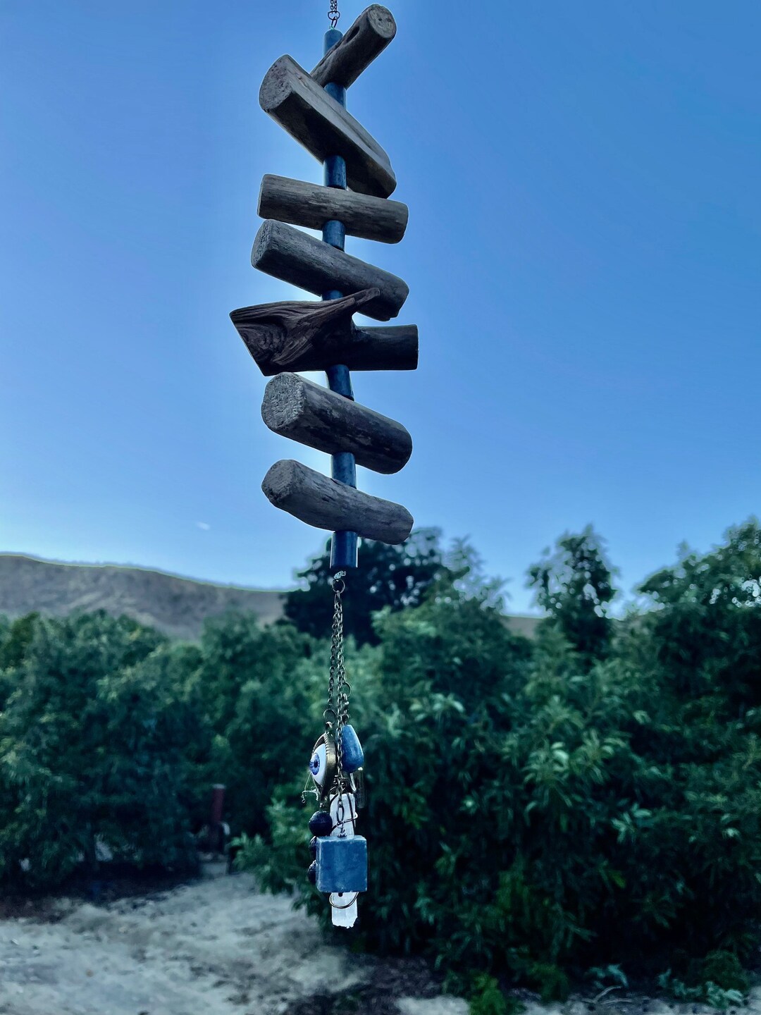 Valhalla Ladder Witch Ladder Driftwood Protection Charm Etsy