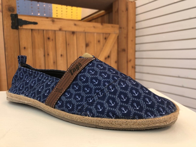 Anchor Handmade Unisex Toms Made By Artisans Handmade Mens Etsy