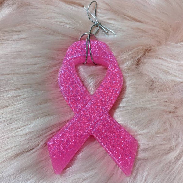Cancer Ribbon Car Etsy