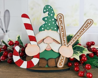 Mini Christmas Gnome Shelf Sitter | JOY Christmas Decor