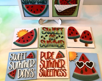 Watermelon Collection Four Inch Interchangeable Squares