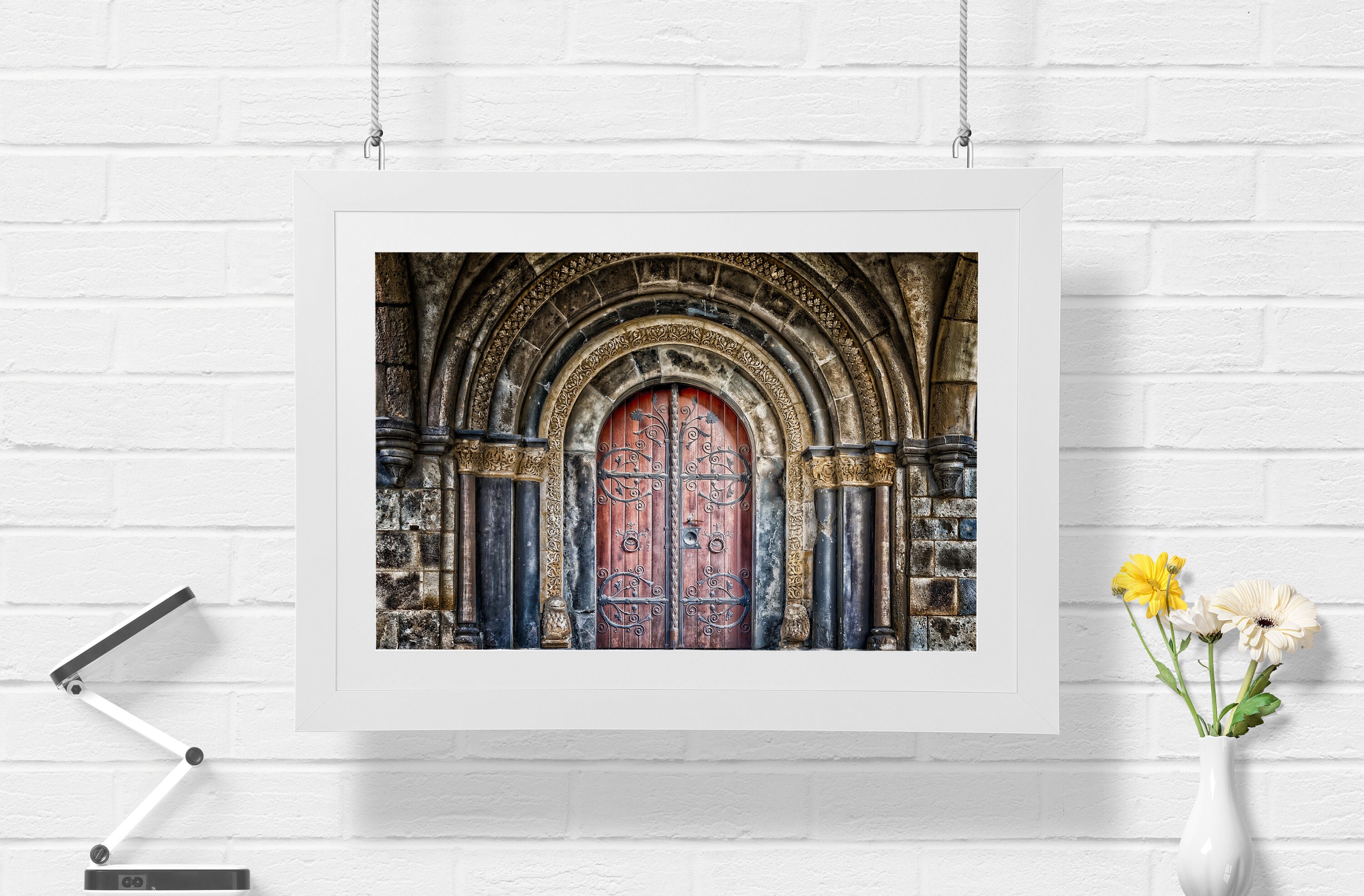 Large Modern Canvas Print Printable Artwork Old Door Print | Etsy