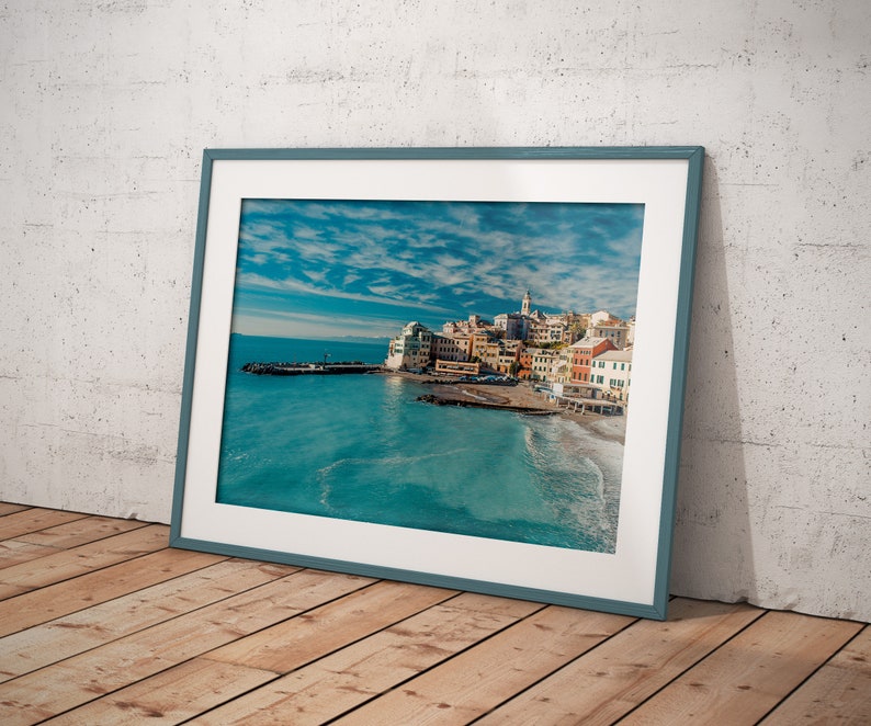 Greece Photo Print Beach Greece wall art, digital wall art, digital fine art, art photography, greece lover gift, doorway