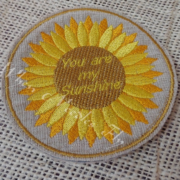 Sunflower Embroidery Etsy