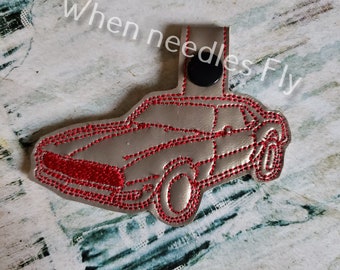 Im Hoop Sportwagen Keyfob, Schlüsselanhänger, Snaptab