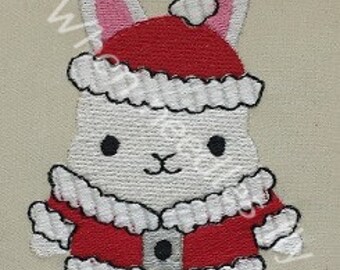 Máquina de bordado diseño Santa Bunny