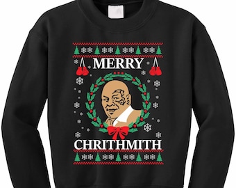 Mike tyson christmas sweater | Etsy Mike tyson christmas sweater | Etsy