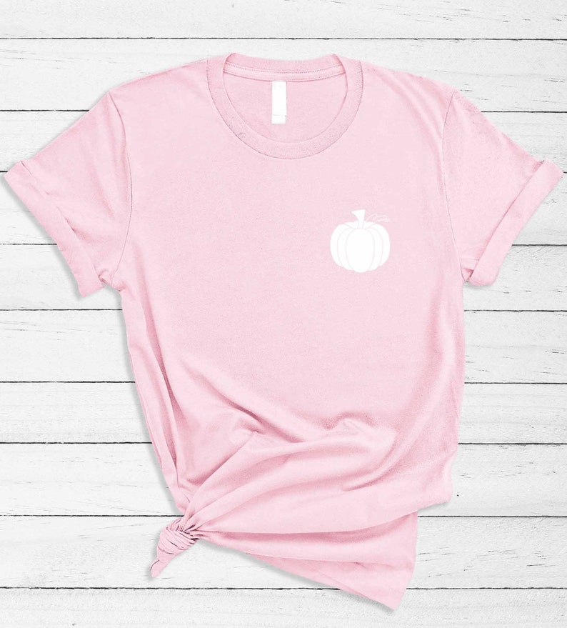 Pocket Pumpkin Fall T-Shirt Unisex Halloween Thanksgiving Graphic Tee