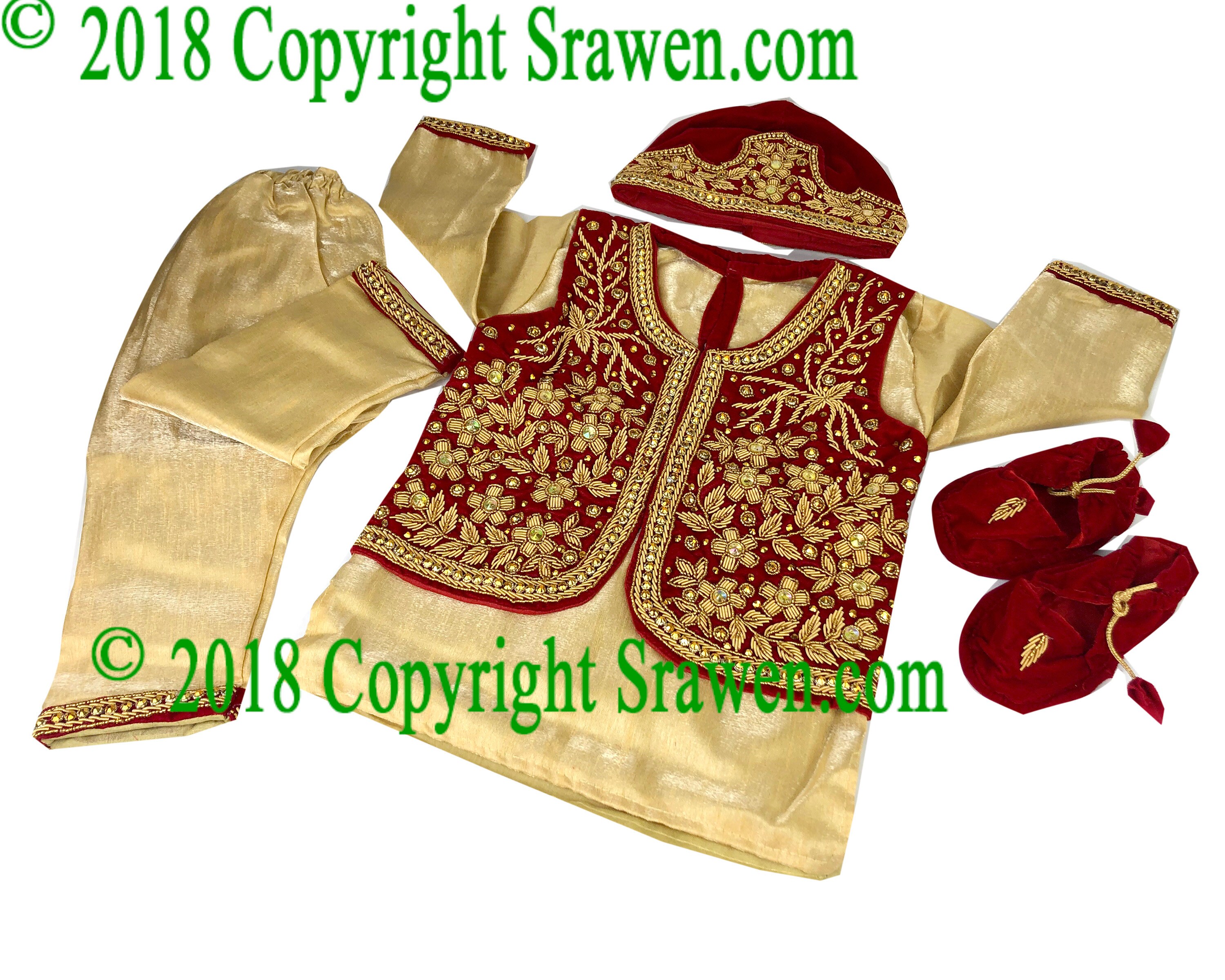 rice feeding ceremony dress for boy