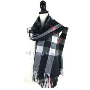 100% Black Cashmere|Shawl/Wrap|4 Ply|Hand Loomed|Nepal Travel Stole|Blanket
