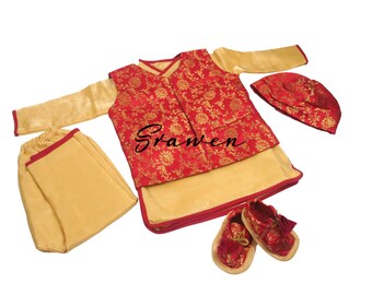 annaprashan dress for baby boy