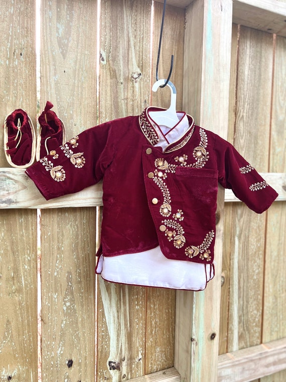 Pasni Dress for Baby Boy /nepali Weaning Outfits Rice Etsy