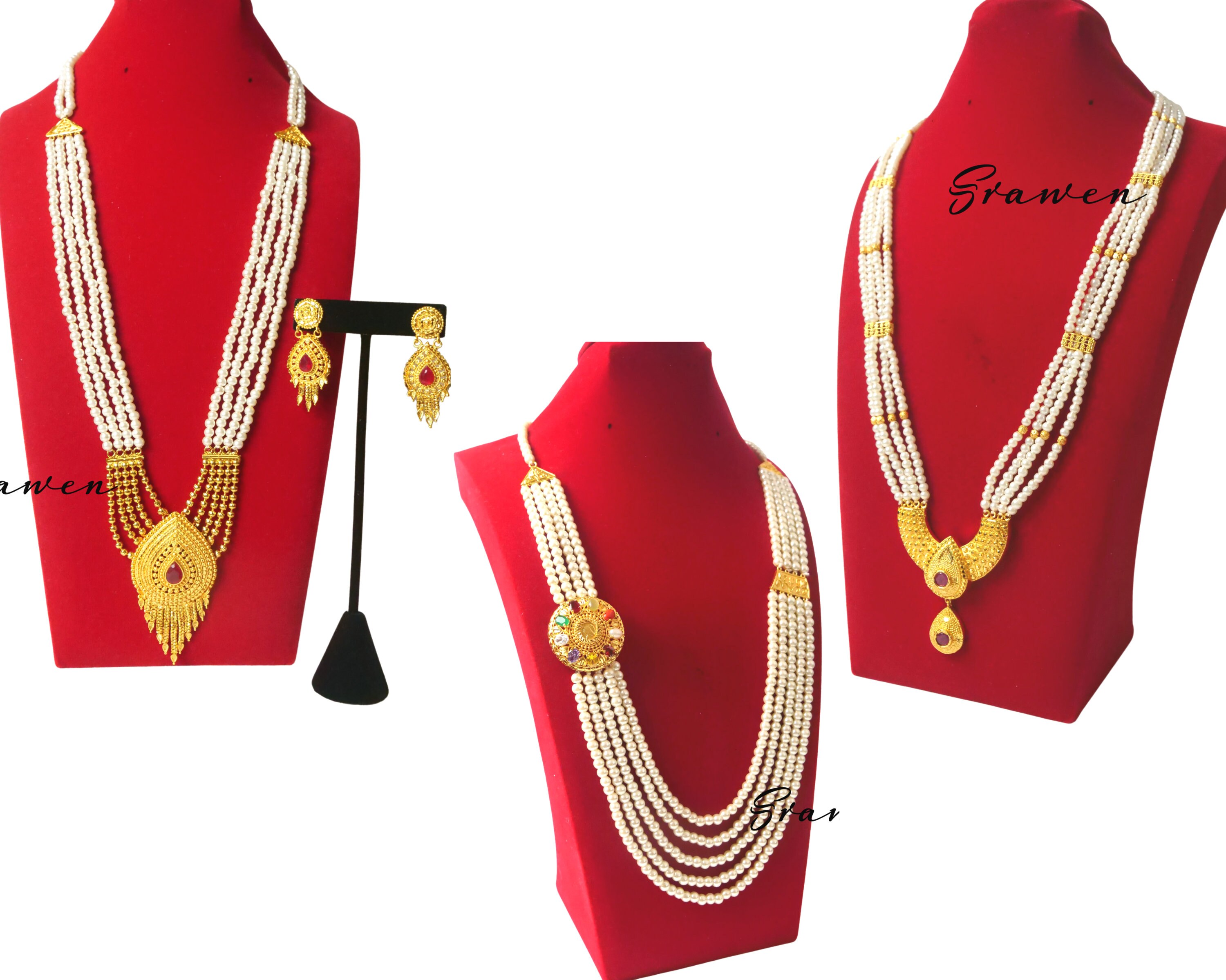 Moti Chandra Haar /nepali Jewelry/ Navaratna Gold Plated - Etsy