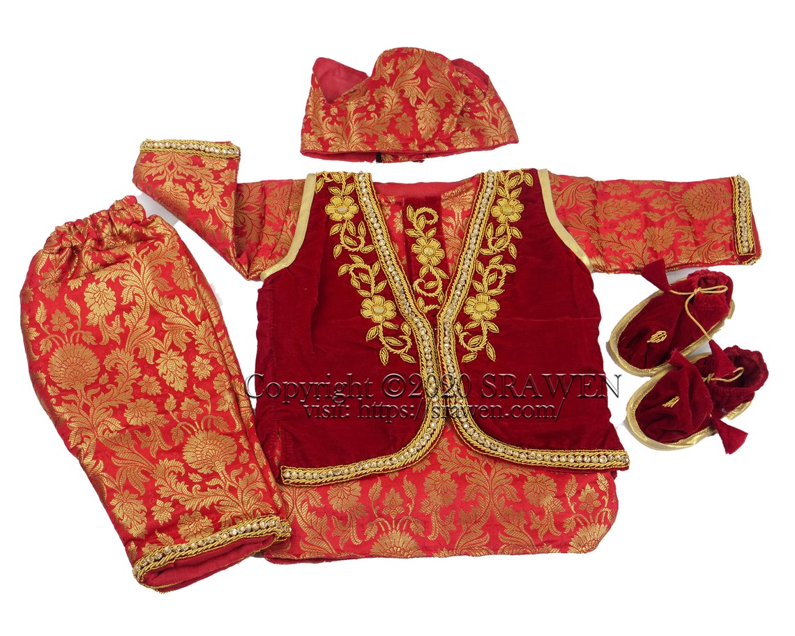 Pasni Dress for baby Boy /Baby Weaning Ceremony Rice feeding Etsy