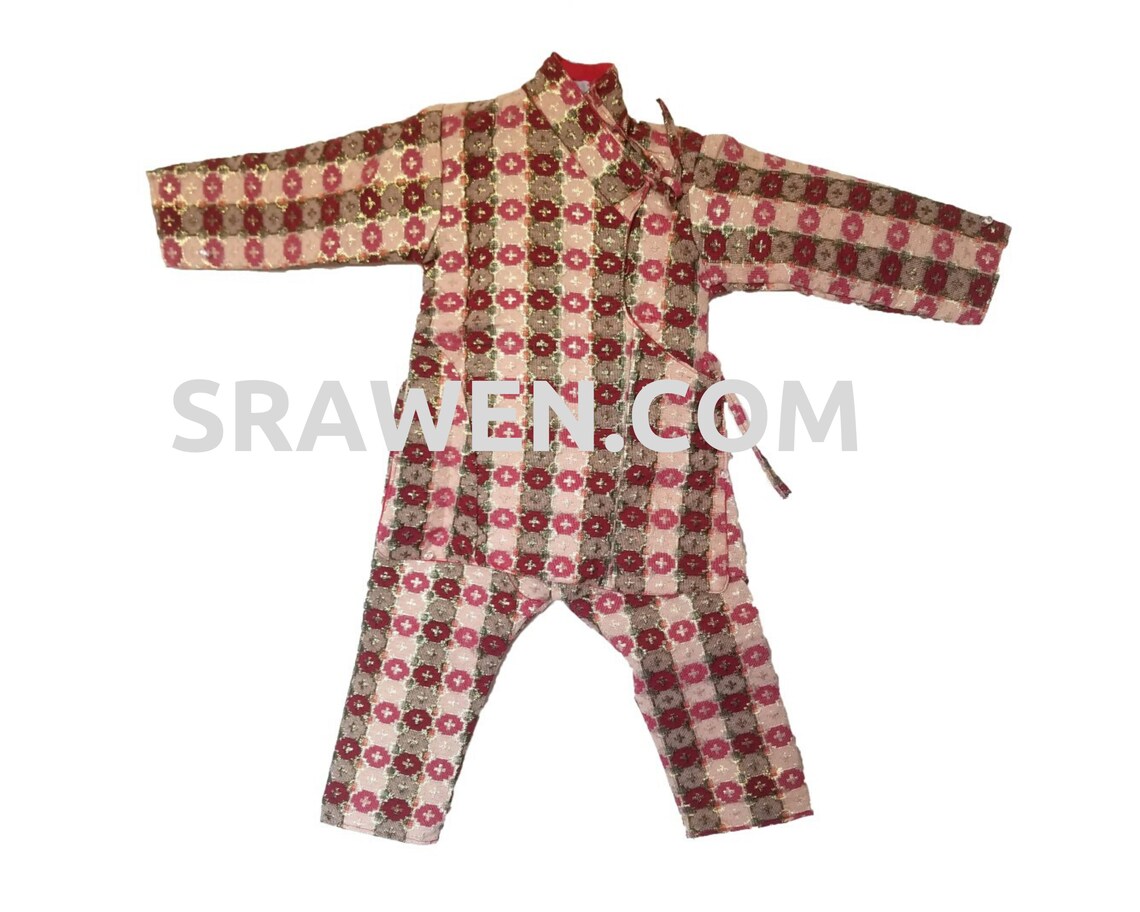 Kid's Daura Suruwal Nepali Dhaka Dress Baby Boy Daura Etsy