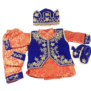 Pasni Dress for Baby Boy | Nepali Traditional Ceremony Outfit| Rice Feeding Dress ||Party Attire