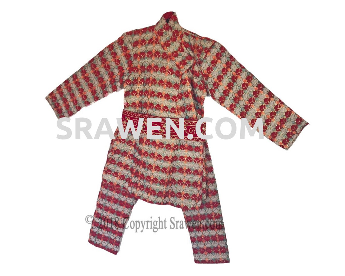 Kid's Daura Suruwal Nepali Dhaka Dress Baby Boy Daura Etsy