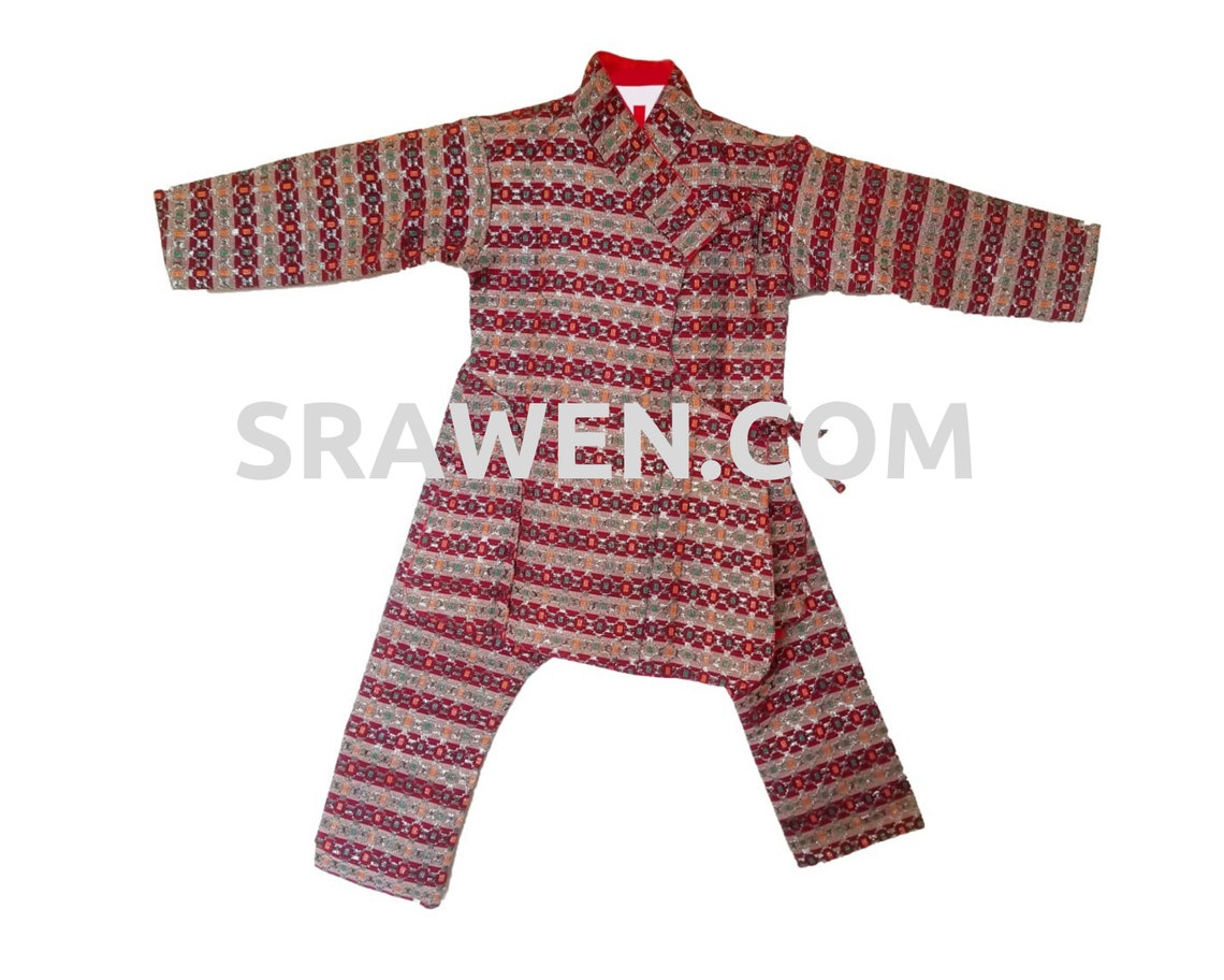 Kid's Daura Suruwal Nepali Dhaka Dress Baby Boy Daura Etsy