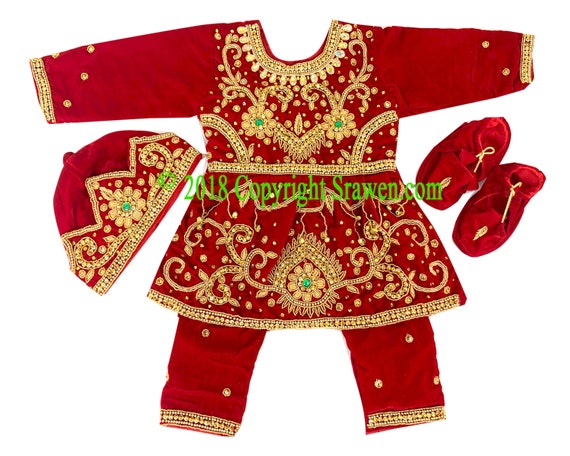 rice feeding ceremony dress for boy