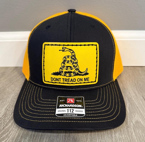 Hand Stitched Gadsden Flag Hat: Patriotic Trucker Hat Australia