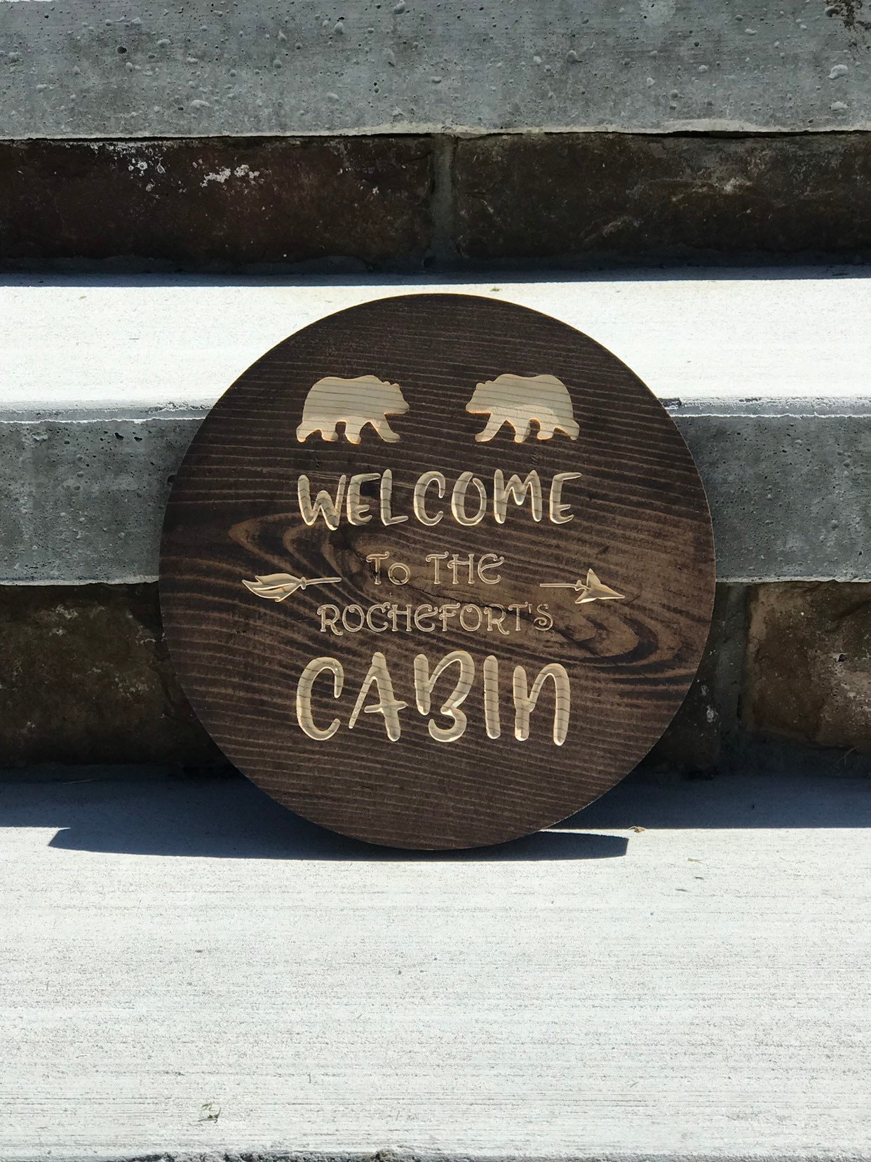 Welcome to the Cabin Sign Cabin Gift Rustic Cabin Decor | Etsy