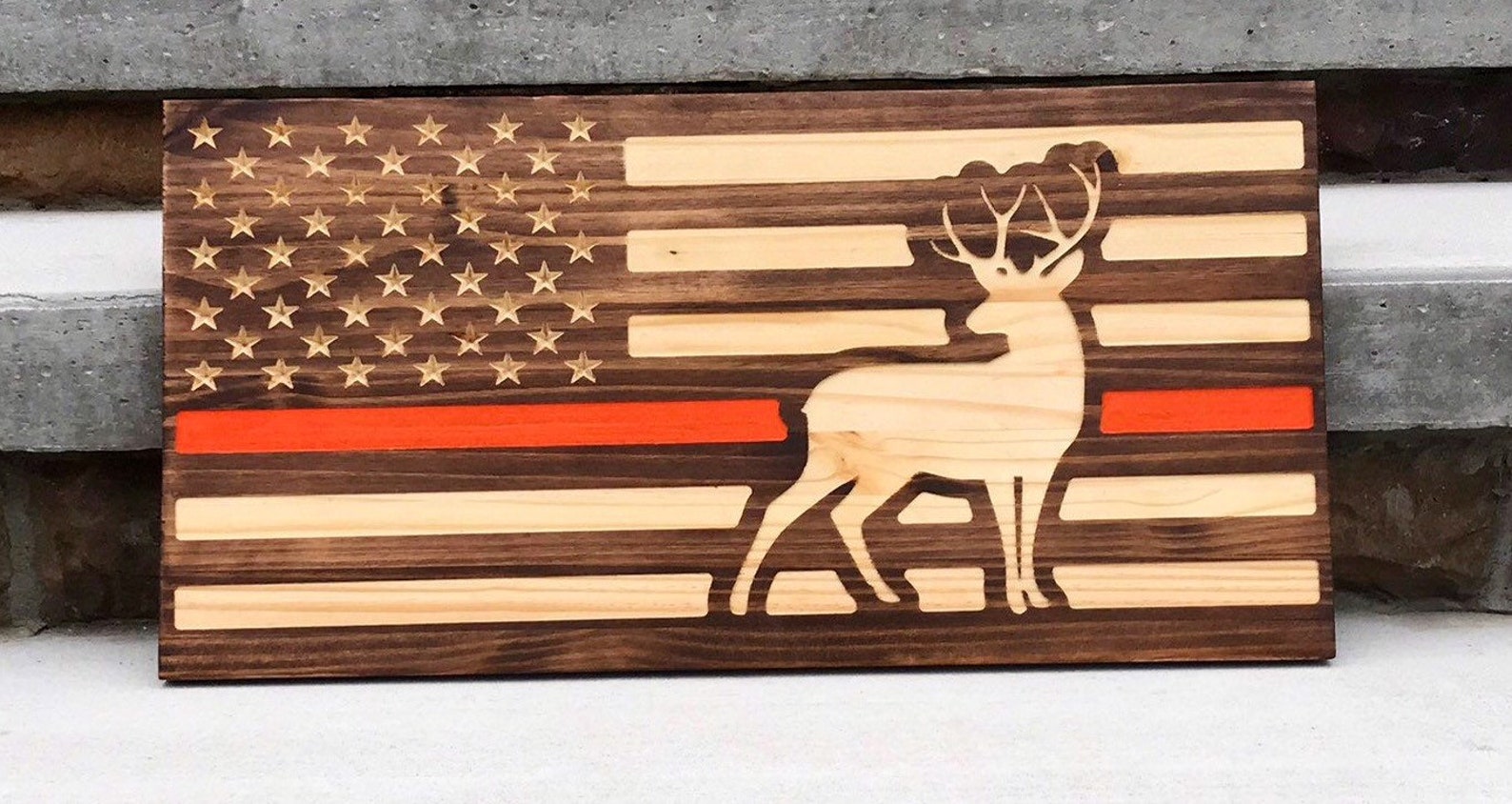 Whitetail Deer Flag Hunting Flag Buck Decor Etsy