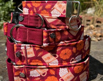 Pumpkin Spice 2.0 dog collar