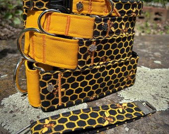 Honeycomb dog collar or leash