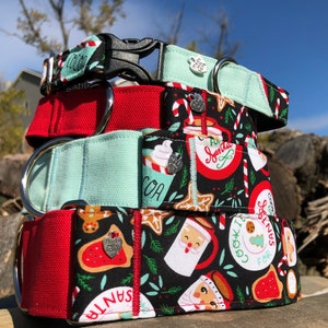 Cookies for Santa dog collar