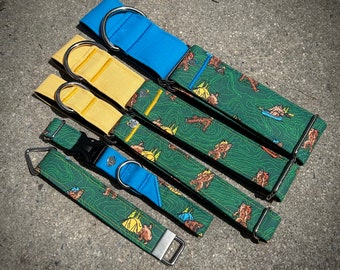 Sasquatch dog collar or leash