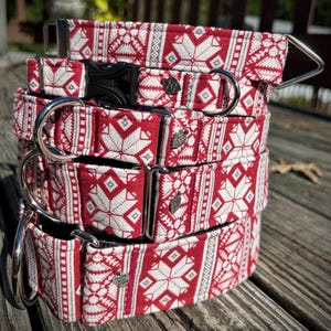 Fair Isle dog collar