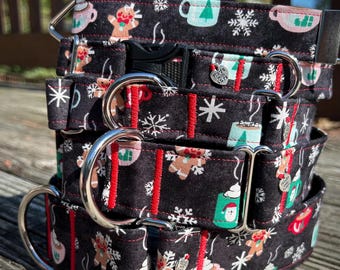 Hot Cocoa dog collar