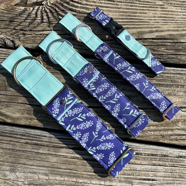 French lavender dog collar