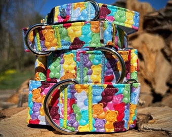 Gummy bear dog collar