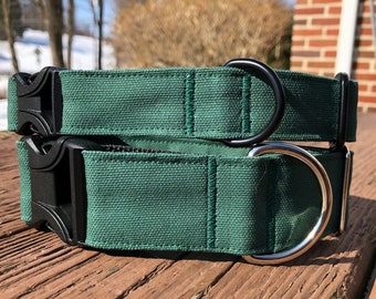 Hundehalsband aus robustem Baumwollcanvas
