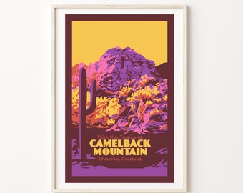 Custom vintage-style posters, postcards and Save-the-Dates