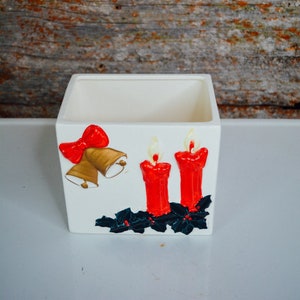 Vintage Napco Planter Christmas, Vintage Christmas Planter, Vintage Christmas Planter, Vintage Napco Planters,