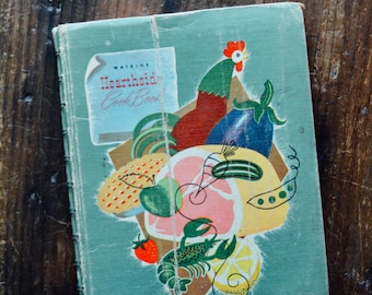 Vintage Watkins Hearthside Cookbook, Vintage Green Cookbook