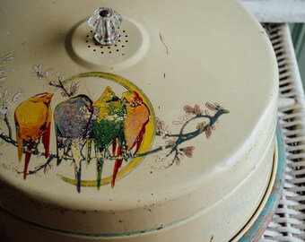 Antique cake tin sale